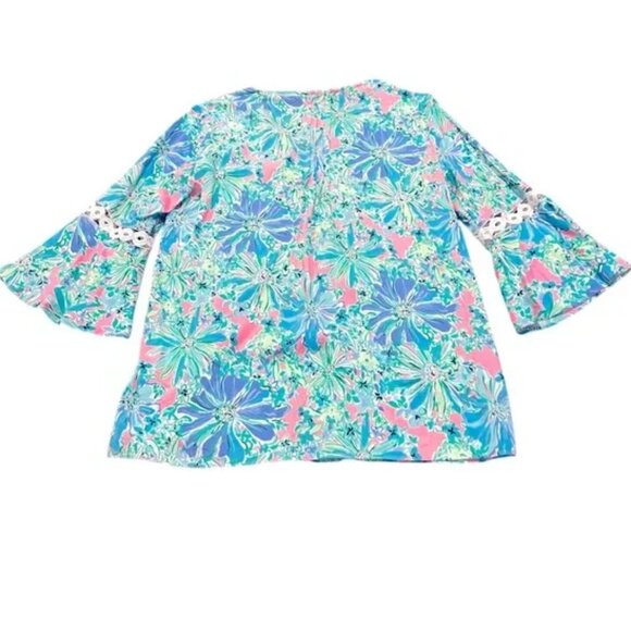 Lilly Pulitzer size XL Hollie Tunic Good Hare Day - Picture 3 of 3